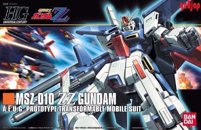 Gundam 1/144 HGUC #111 MSZ-010 ZZ Gundam Model Kit
