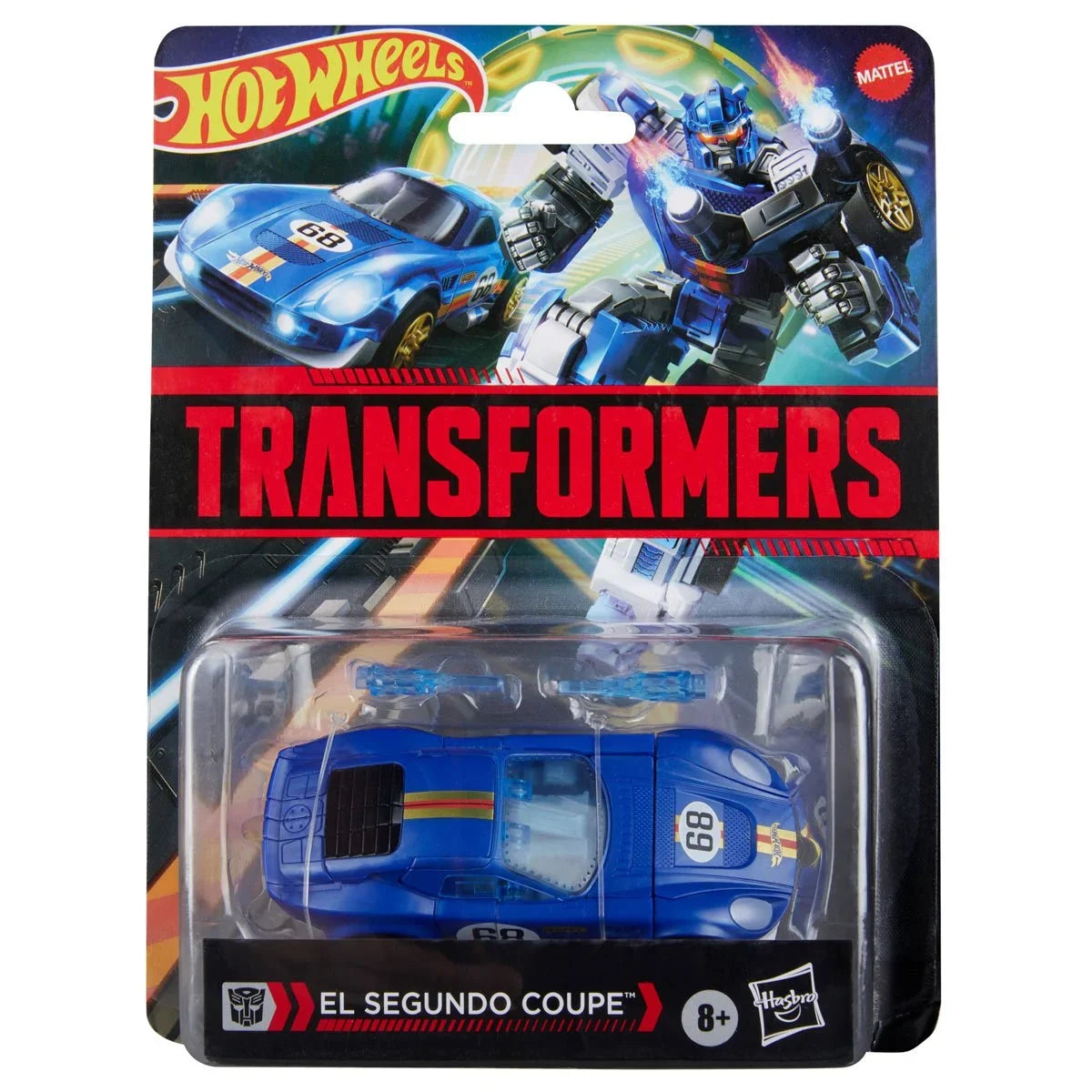 Hasbro Transformers Collaborative x Hot Wheels Deluxe Class El Segundo Coupe 5 Inch Action Figure