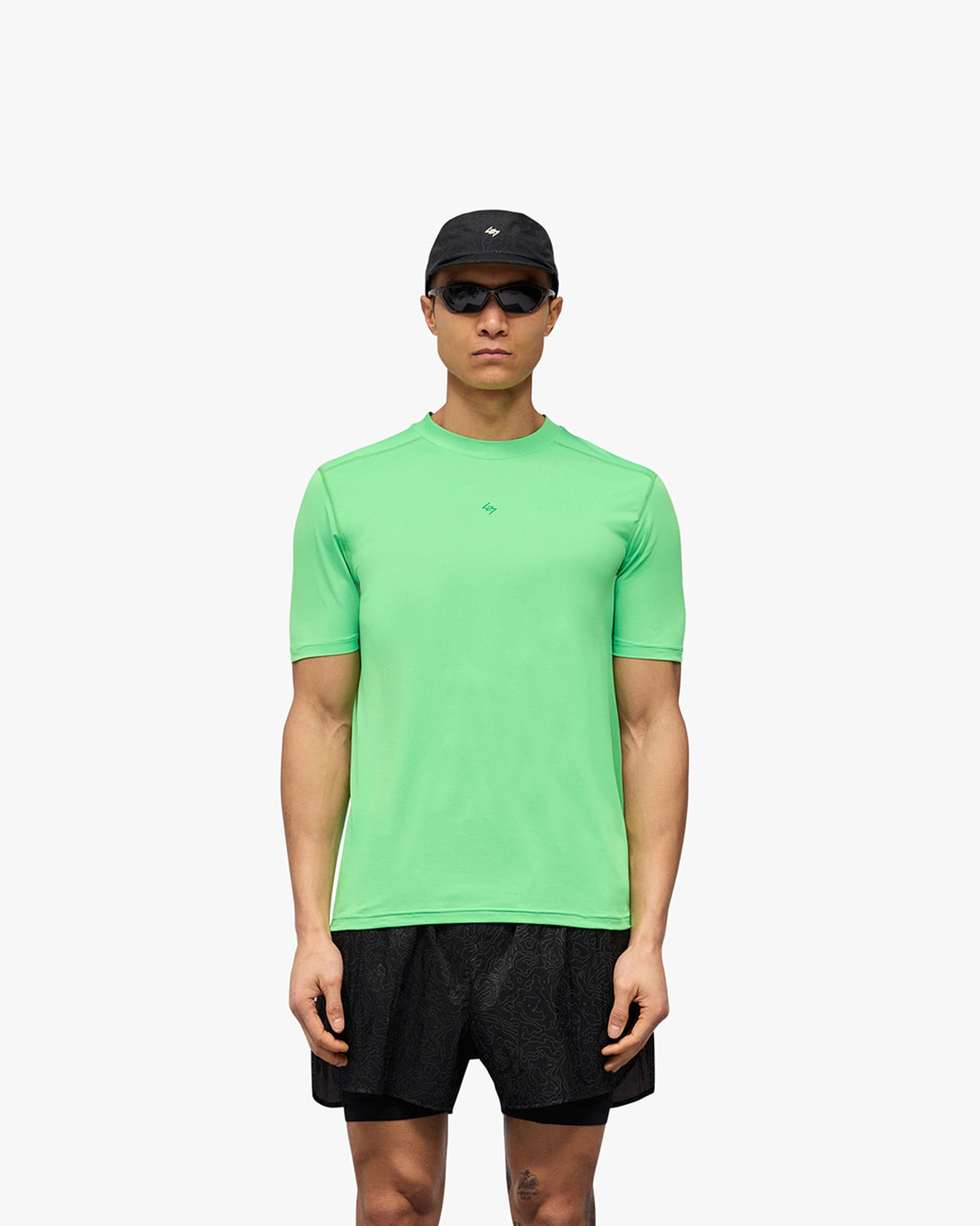 247 Contour Run T-Shirt - Speed Green