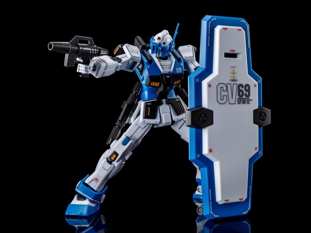 Gundam 1/144 HG The Origin RGM-79HC GM Guard Custom [With E-2 Beam Spray Gun] Model Kit Exclusive