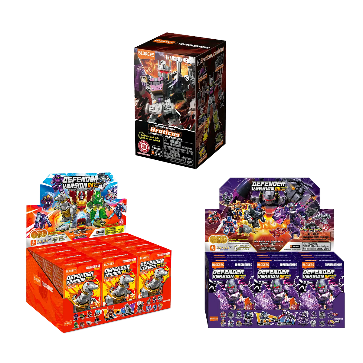 Transformers Defender Version Bruticus Kits Combining Accessory