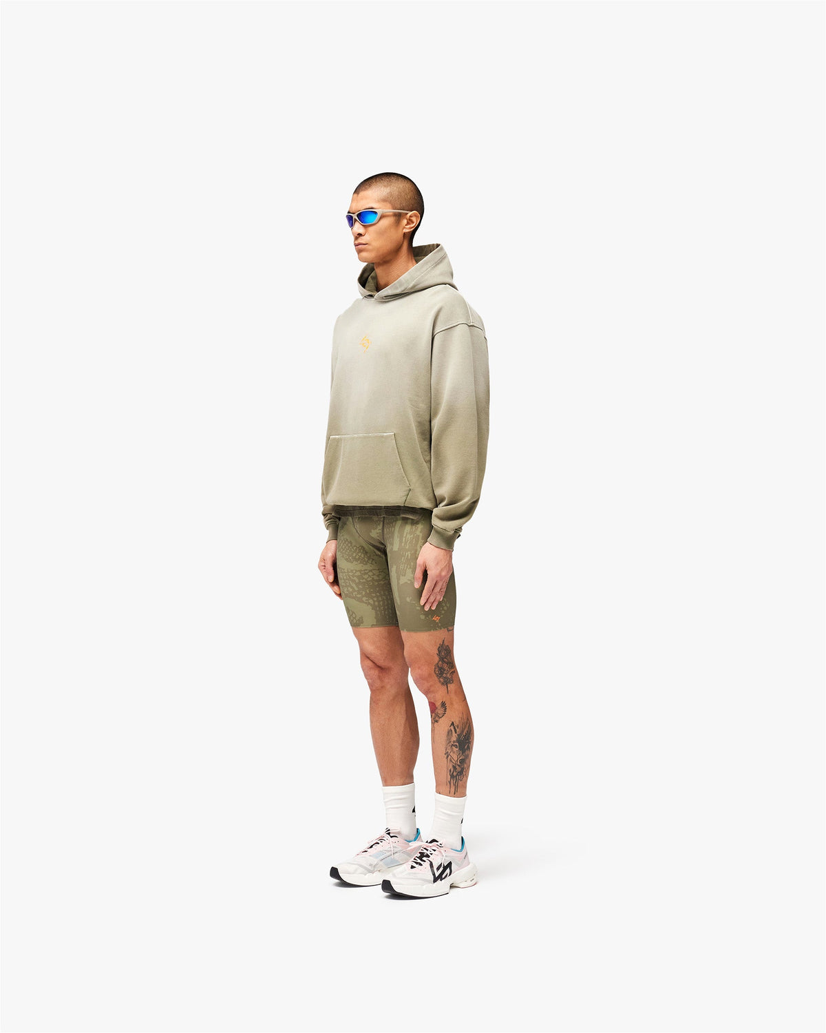 247 Los Angeles Hoodie - Aged Khaki