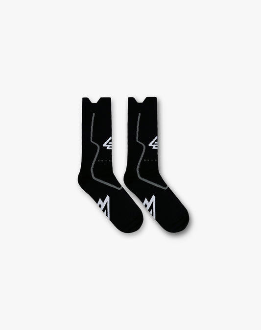 247 Arc-4 Race Sock - Jet Black