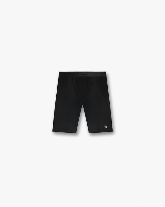 247 Ribbed Half Tight - Black